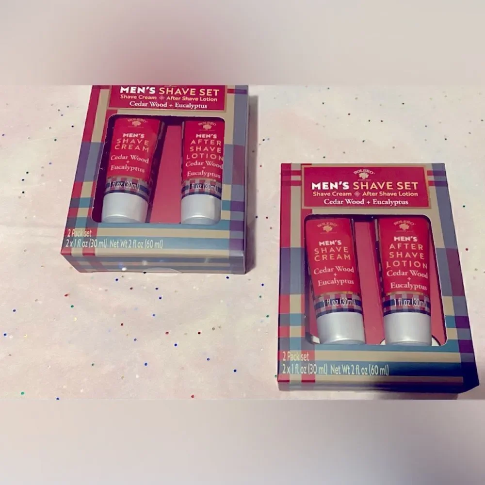 💥Bolero Men’s lot of 2 Shave Set Shave Cream🛍After Shave Lotion 2 Fl OZ …
